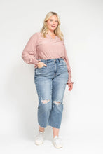 Load image into Gallery viewer, Judy Blue HW Destroy Crop Wide Leg Jean
