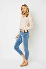 Load image into Gallery viewer, Judy Blue Mid-Rise Cuffed Slim Fit Jean