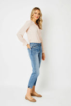 Load image into Gallery viewer, Judy Blue Mid-Rise Cuffed Slim Fit Jean