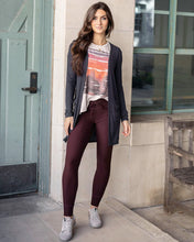 Load image into Gallery viewer, Grace & Lace Lightweight Ribbed Cardigan - Soft Black