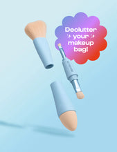 Load image into Gallery viewer, Alleyoop Multi-Tasker 4-in-1 Makeup Brushes