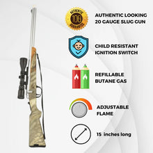 Load image into Gallery viewer, 20 Gauge Slug Gun BBQ Lighter