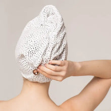 Load image into Gallery viewer, Kitsch Quick Dry Hair Towel - Micro Dot