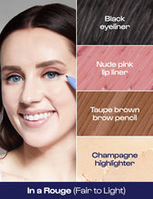 Load image into Gallery viewer, Alleyoop Pen Pal 4-in-1 Makeup Touch Up Pen - In A Rogue