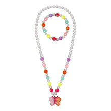 Load image into Gallery viewer, Butterfly Necklace & Bracelet Set