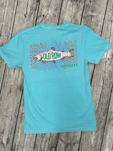 Load image into Gallery viewer, Old Row Speckled Trout Pocket Tee - Aqua