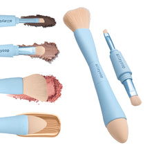 Load image into Gallery viewer, Alleyoop Multi-Tasker 4-in-1 Makeup Brushes