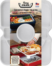Load image into Gallery viewer, Fancy Panz Charcuterie/Veggie Tray Insert - White