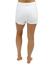 Load image into Gallery viewer, Grace & Lace Colored Denim Shorts - White