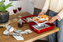 Load image into Gallery viewer, Fancy Panz Charcuterie/Veggie Tray Insert - White