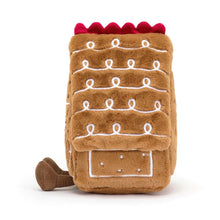 Load image into Gallery viewer, Jellycat Amuesables Gingerbread House