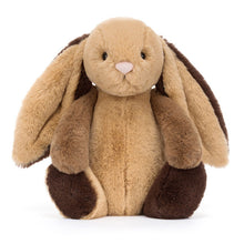 Load image into Gallery viewer, Jellycat Bashful Patchwork Brown Bunny 12"