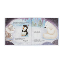 Load image into Gallery viewer, Jellycat Peanut Penguin's Perfect Present Book
