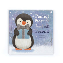 Load image into Gallery viewer, Jellycat Peanut Penguin's Perfect Present Book