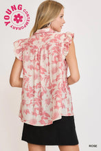 Load image into Gallery viewer, Charli Ruffle Top - Rose *Regular & Curvy*