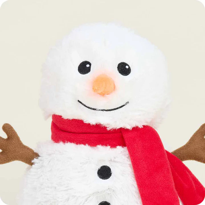 Warmies Red Scarf Snowman