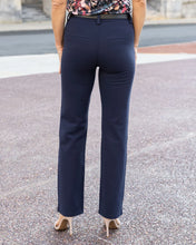 Load image into Gallery viewer, Grace & Lace Fab Fit Straight Leg Work Pant - Navy