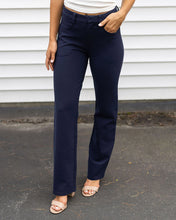 Load image into Gallery viewer, Grace & Lace Fab Fit Straight Leg Work Pant - Navy