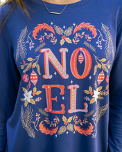 Load image into Gallery viewer, Grace & Lace Long Sleeve Crew Neck Graphic Tee - Noel