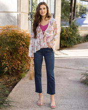 Load image into Gallery viewer, Grace & Lace Mel's Fave Straight Leg Cropped Denim - Non Distressed Dark Denim
