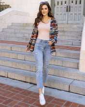 Load image into Gallery viewer, Grace & Lace Mel's Fave Straight Leg Cropped Denim - Distressed Light Mid-Wash