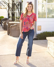 Load image into Gallery viewer, Grace & Lace Mixed Print Floral Top - Mixed Floral