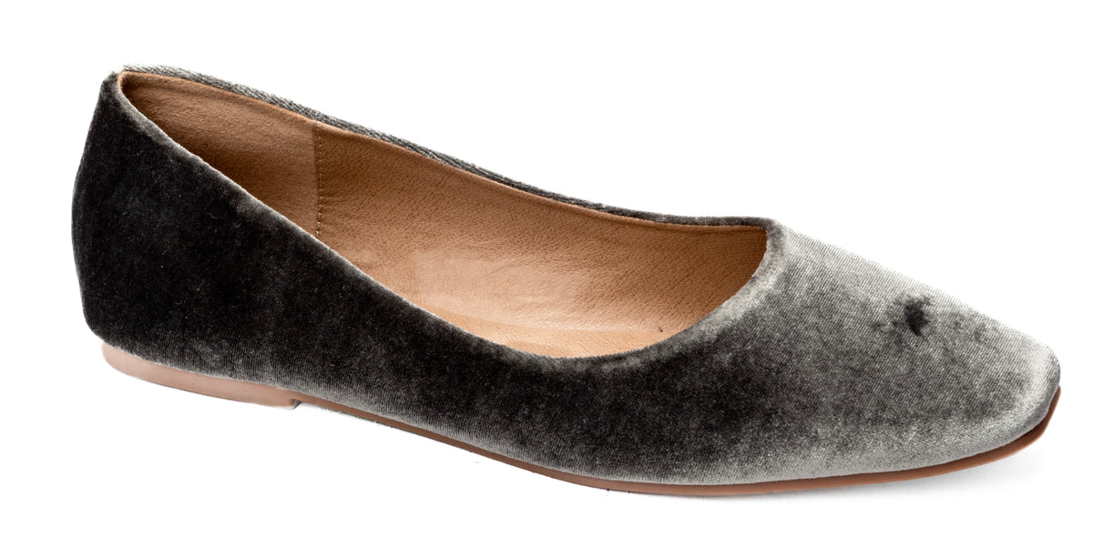 CORKYS - TEA TIME BLACK VELVET BALLET FLAT - 10 main image 0