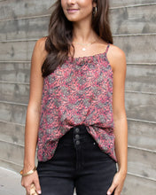 Load image into Gallery viewer, Grace & Lace Ruffled Swing Cami - Watercolor