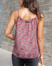 Load image into Gallery viewer, Grace & Lace Ruffled Swing Cami - Watercolor