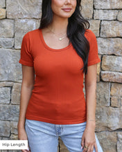 Load image into Gallery viewer, Grace & Lace Short Sleeve Brami - Ember *Hip Length*