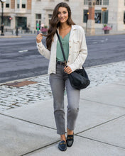 Load image into Gallery viewer, Grace & Lace Skinny Straight Leg Waist Shaper Jeans - Grey Wash