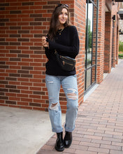 Load image into Gallery viewer, Grace & Lace Stretch Mix 90's Jeans - Distressed Light-Wash