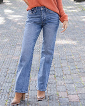 Load image into Gallery viewer, Grace & Lace Stretch Mix 90's Jeans - Non-Distressed Mid-Wash