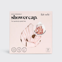 Load image into Gallery viewer, Kitsch Luxury Shower Cap - Blush Dot