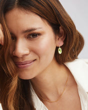 Load image into Gallery viewer, Kendra Scott Lee Gold Drop Earrings in Ivory Mother of Pearl