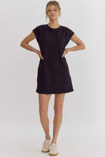 Load image into Gallery viewer, All Day T-Shirt Dress - Black