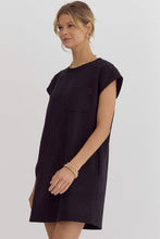 Load image into Gallery viewer, All Day T-Shirt Dress - Black