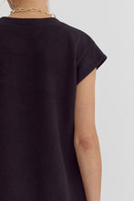 Load image into Gallery viewer, All Day T-Shirt Dress - Black