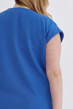 Load image into Gallery viewer, All Day T-Shirt Dress - Royal Blue *Curvy*