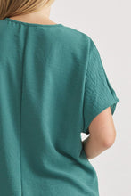 Load image into Gallery viewer, Blissful Basics V-Neck Top - Forest