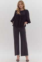 Load image into Gallery viewer, Anastasia Top - Black