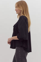 Load image into Gallery viewer, Anastasia Top - Black