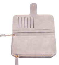 Load image into Gallery viewer, Annie Multi-Section Wallet - Black