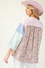 Load image into Gallery viewer, Andy Mix Print Pullover - Mint