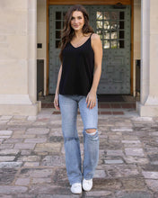 Load image into Gallery viewer, Grace & Lace Wide Leg Premium Denim - Distressed Mid-Wash