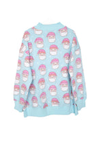 Load image into Gallery viewer, Santa Face Sweatshirt - Pink