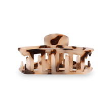 Load image into Gallery viewer, Tiny Teleties Open Hair Clip - Blonde Tortoise