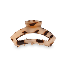Load image into Gallery viewer, Tiny Teleties Open Hair Clip - Blonde Tortoise