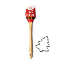Load image into Gallery viewer, Krumbs Kitchen Christmas Spatula & Cookie Cutter Set