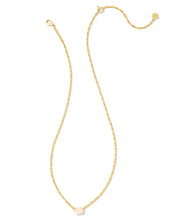 Load image into Gallery viewer, Kendra Scott Cailin Gold Pendant Necklace in Champagne Opal Crystal